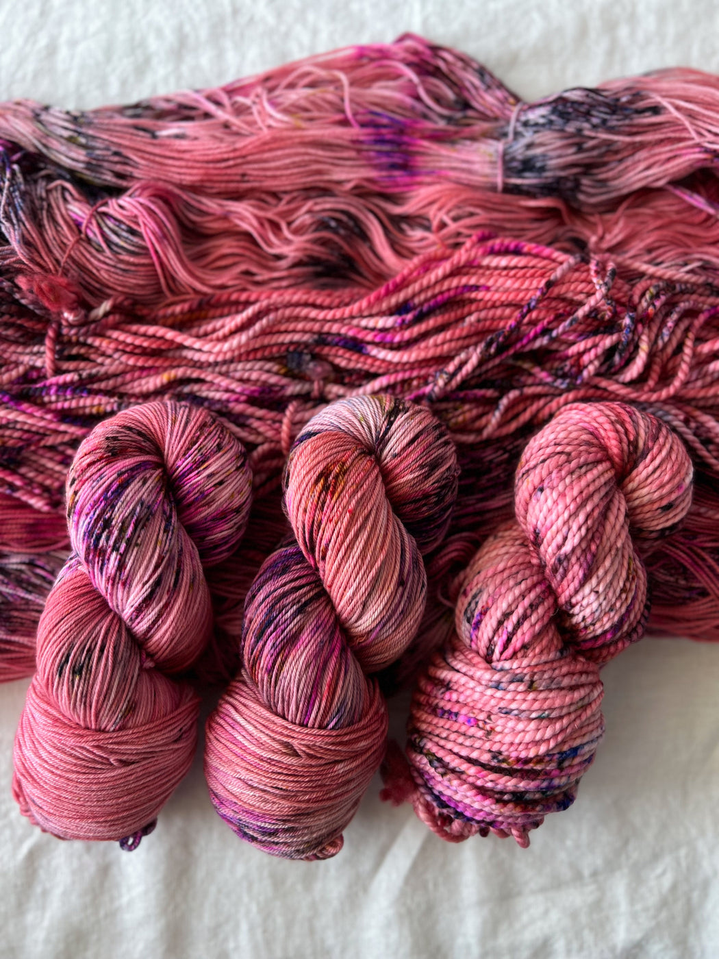 Pombaline - Ruby and Roses Yarn - Hand Dyed Yarn
