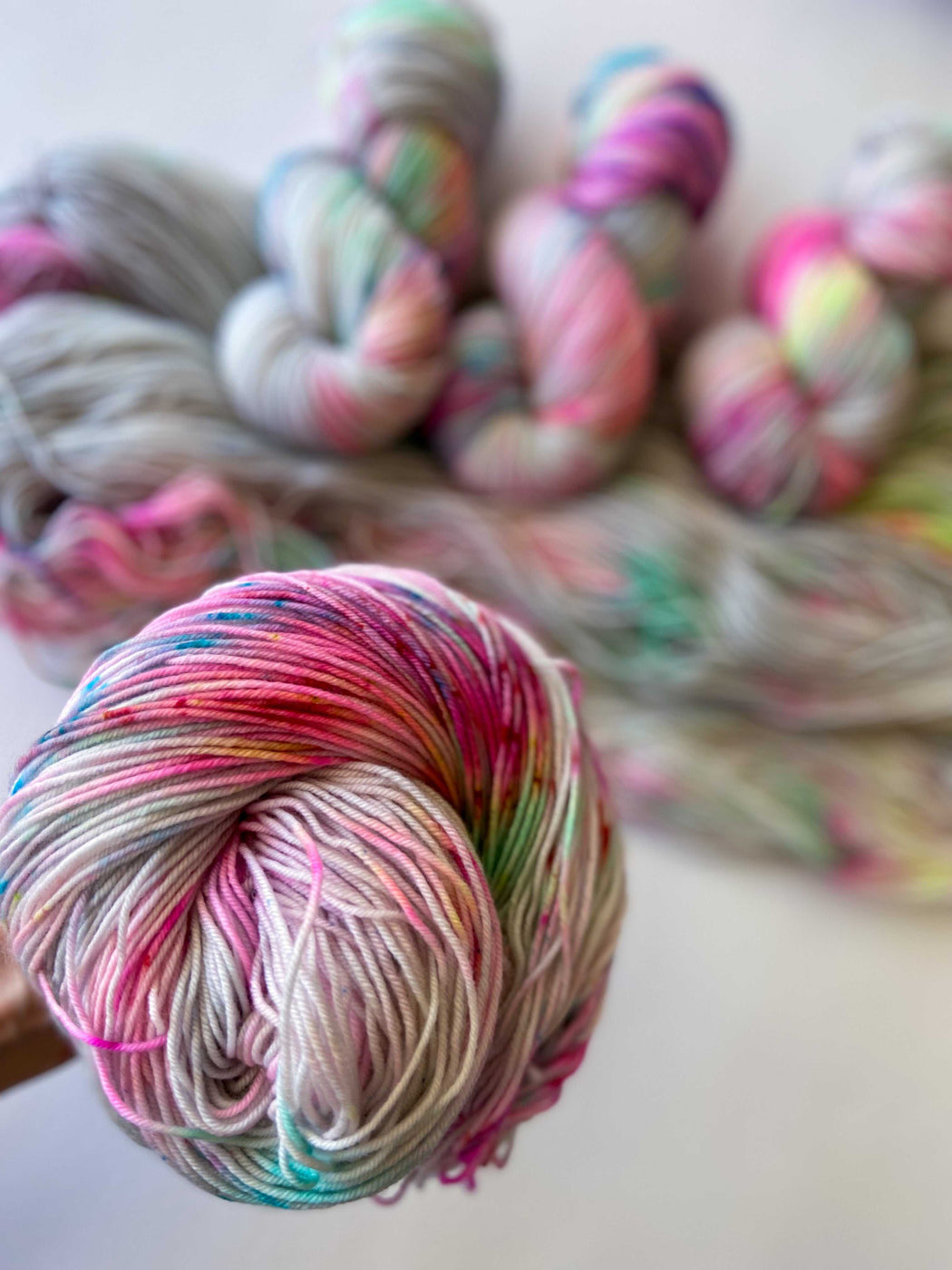 Poolside - Ruby and Roses Yarn - Hand Dyed Yarn