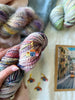 Progress Keeper Charm /// Lisbon Cityscape - Ruby and Roses Yarn - Hand Dyed Yarn