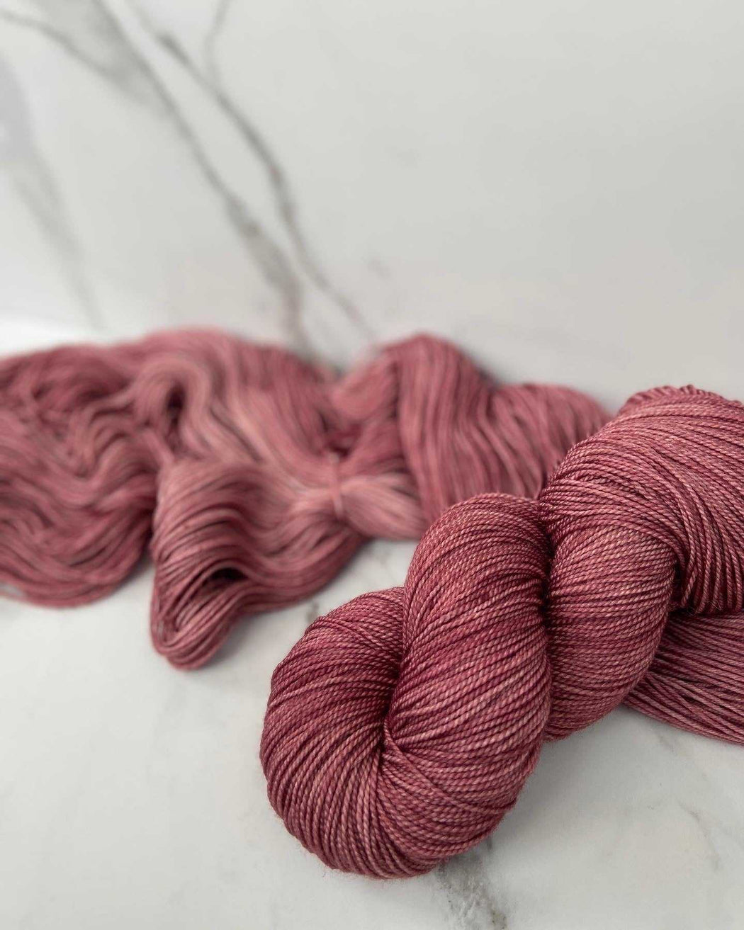 Quill - Ruby and Roses Yarn - Hand Dyed Yarn