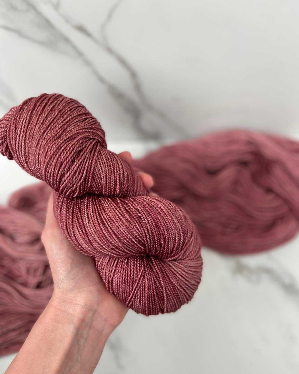 Quill - Ruby and Roses Yarn - Hand Dyed Yarn