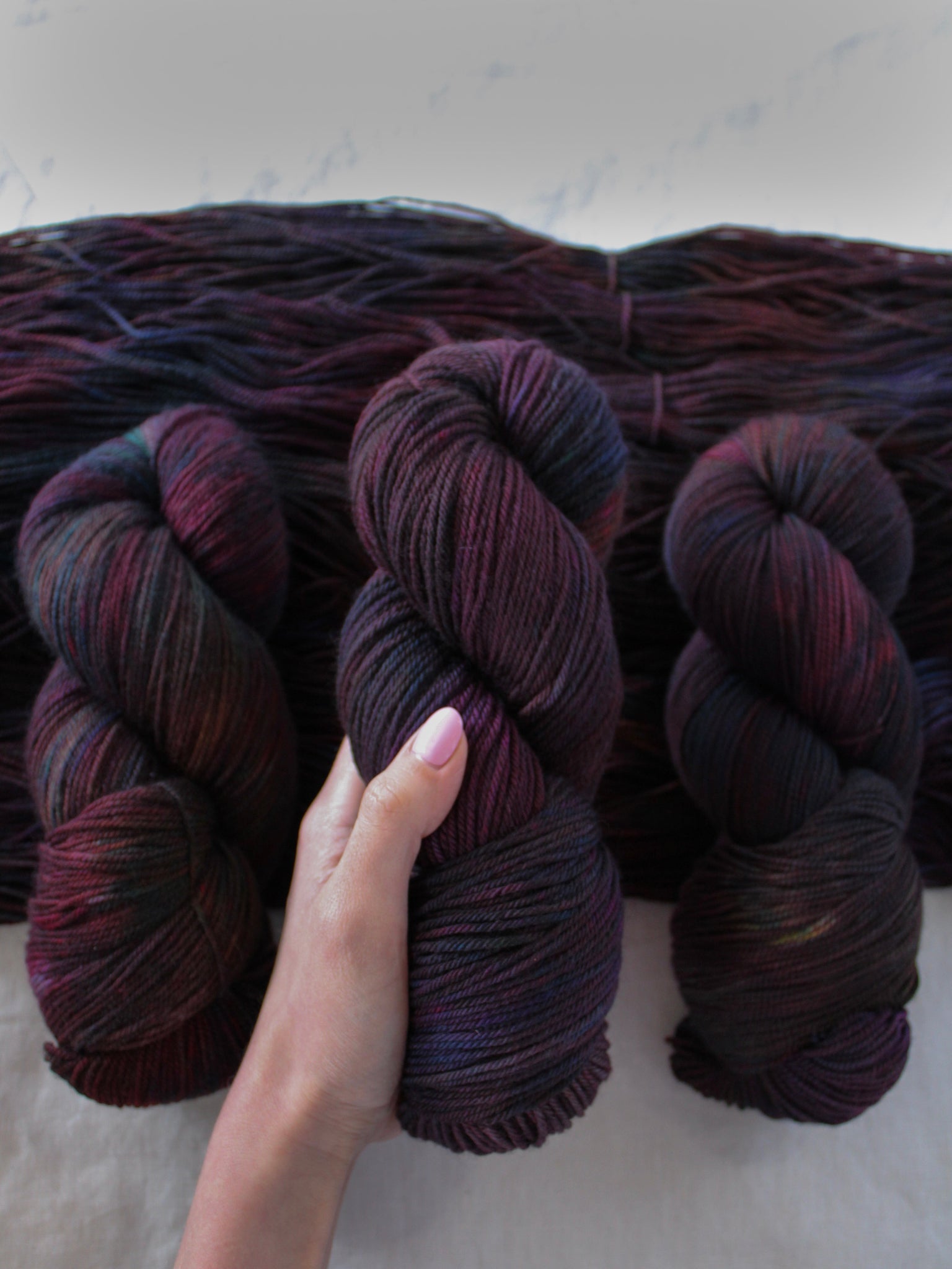 Reputation /// Pre-Order - Ruby and Roses Yarn - Hand Dyed Yarn