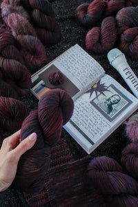 Reputation /// Pre-Order - Ruby and Roses Yarn - Hand Dyed Yarn