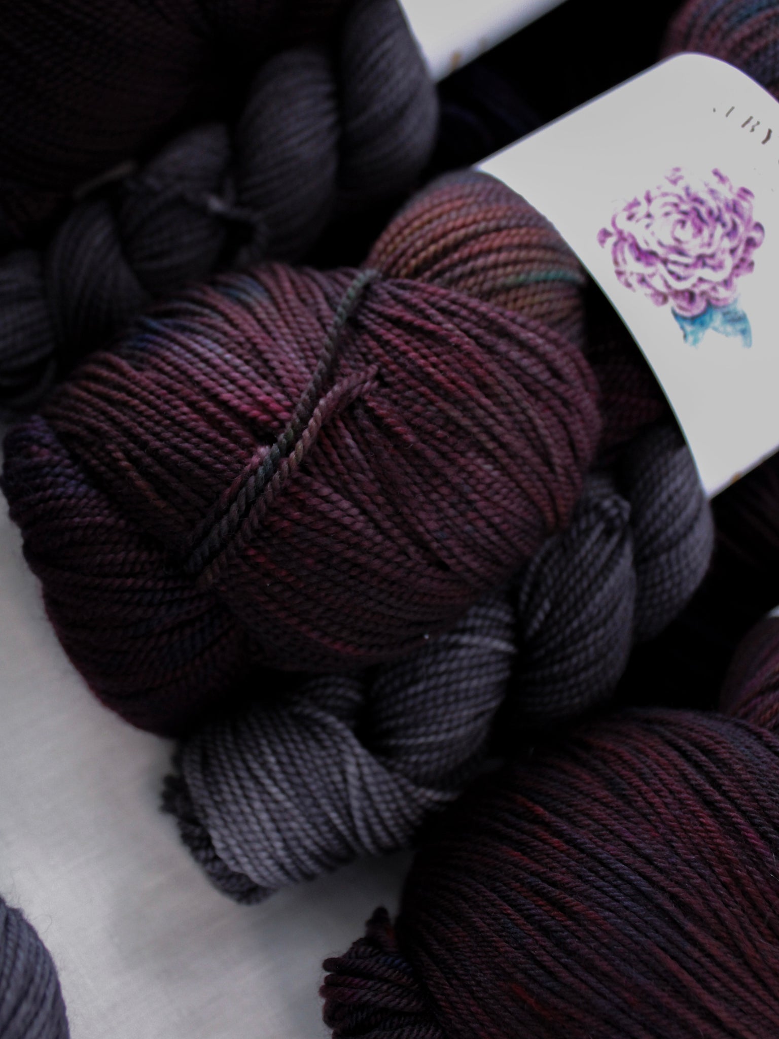 Reputation - Sock Set /// Pre-Order - Ruby and Roses Yarn - Hand Dyed Yarn