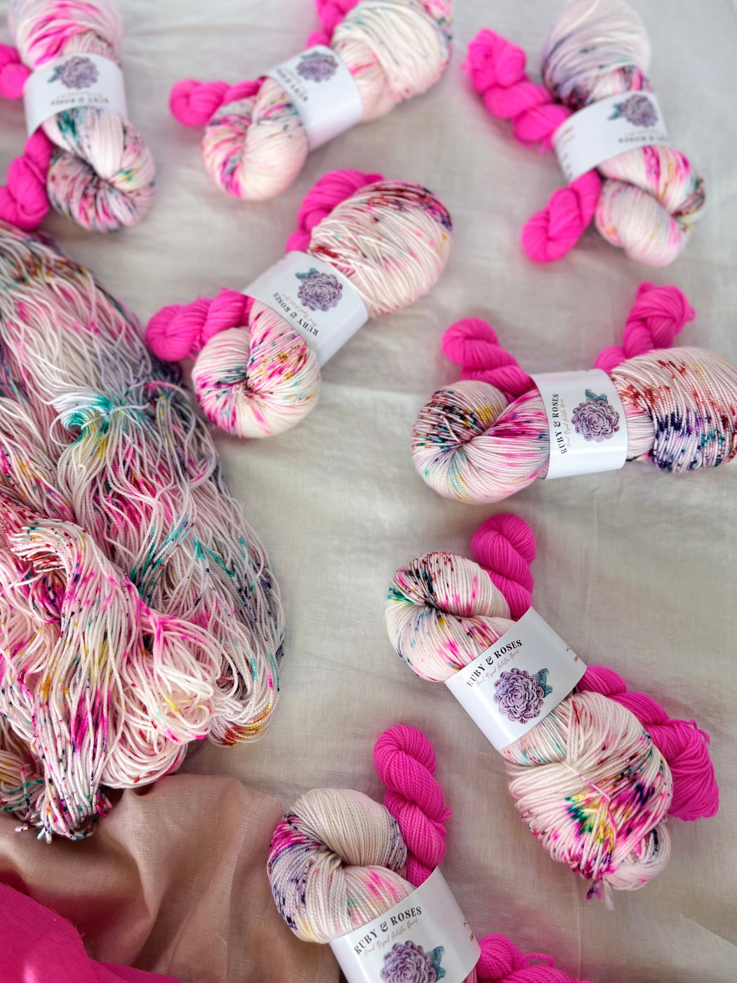 Sail Away /// Sock Set - Ruby and Roses Yarn - Hand Dyed Yarn
