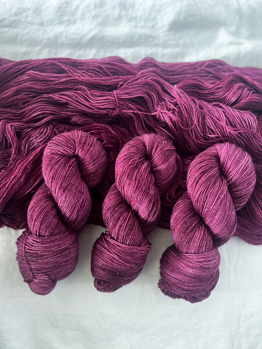 Sangria /// Pre-Order - Ruby and Roses Yarn - Hand Dyed Yarn