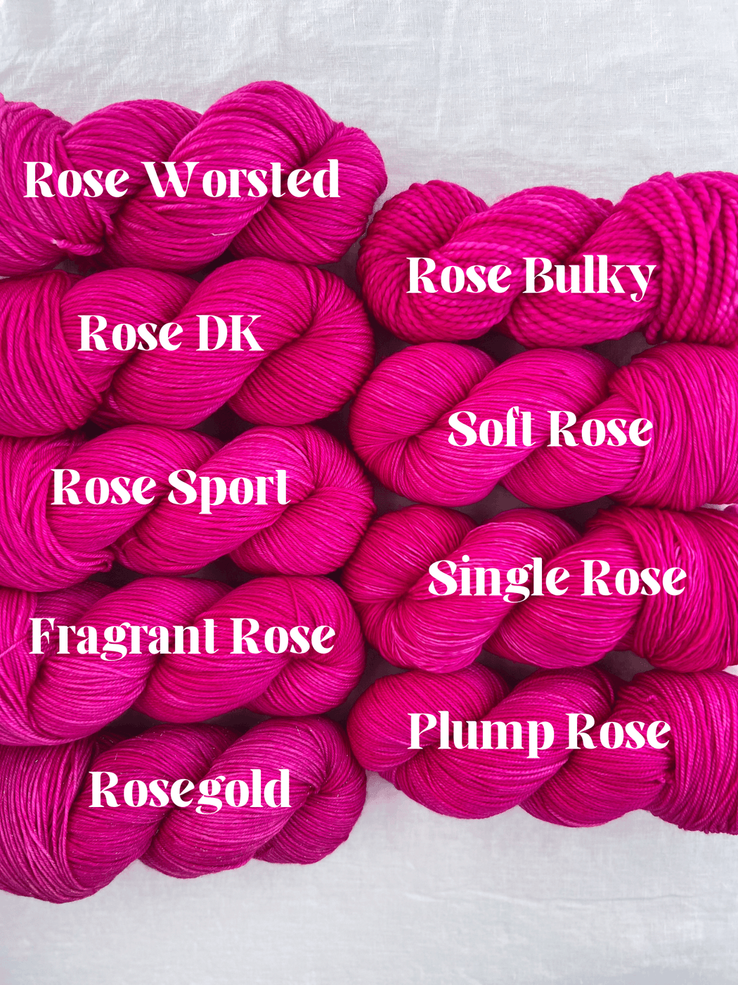 Showstopper - Ruby and Roses Yarn - Hand Dyed Yarn