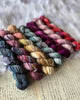 Speckled Mini Set • The Letter Writer Collection - Ruby and Roses Yarn - Hand Dyed Yarn