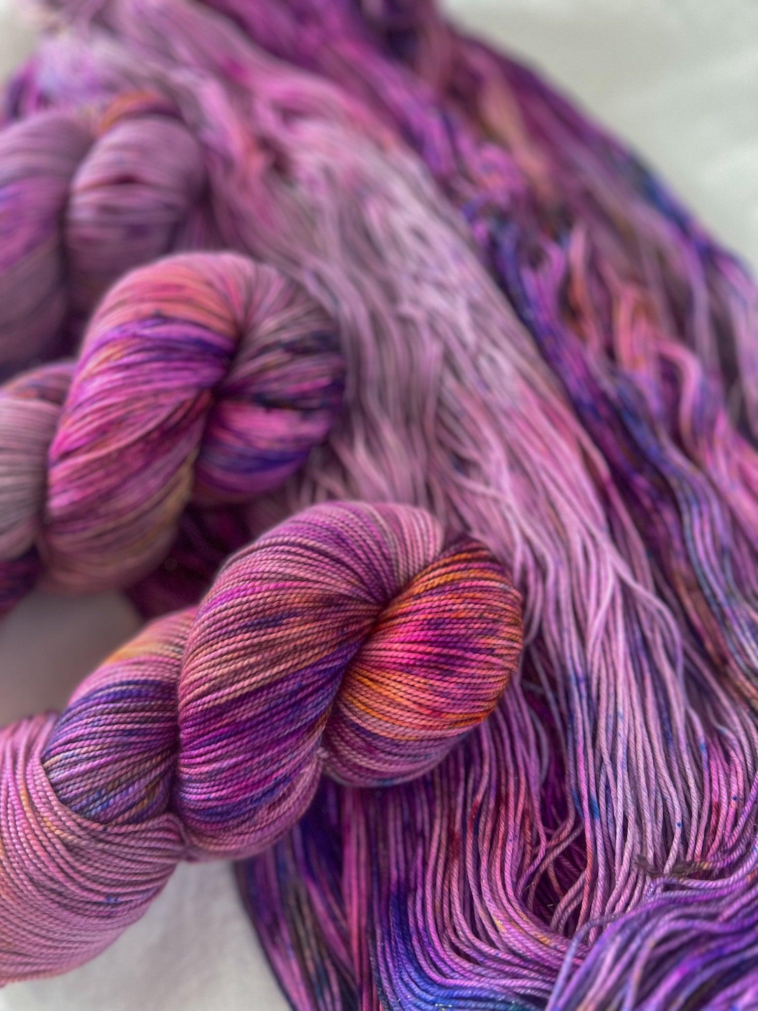 Subzero Sundown /// Pre-Order - Ruby and Roses Yarn - Hand Dyed Yarn