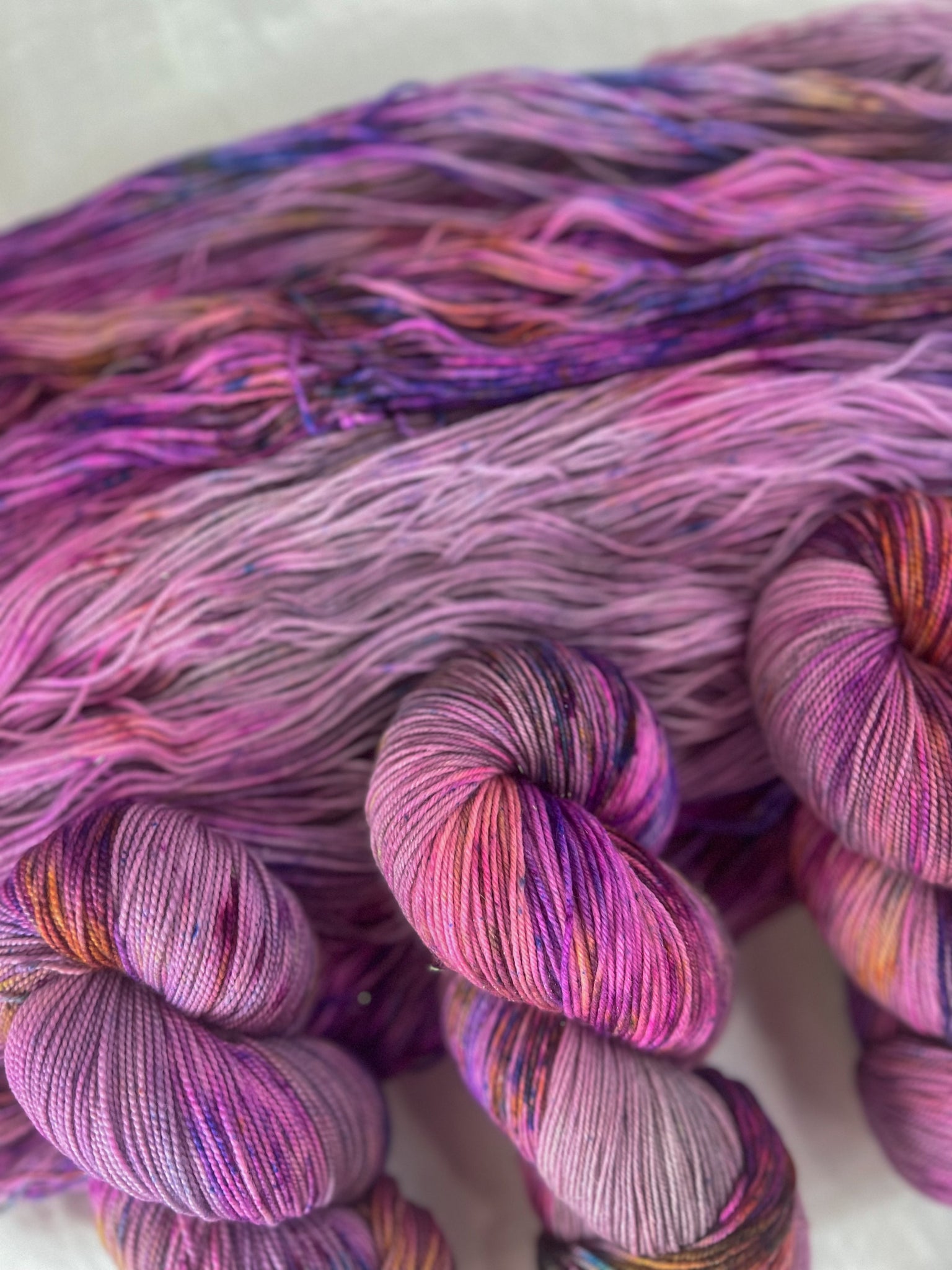 Subzero Sundown /// Pre-Order - Ruby and Roses Yarn - Hand Dyed Yarn