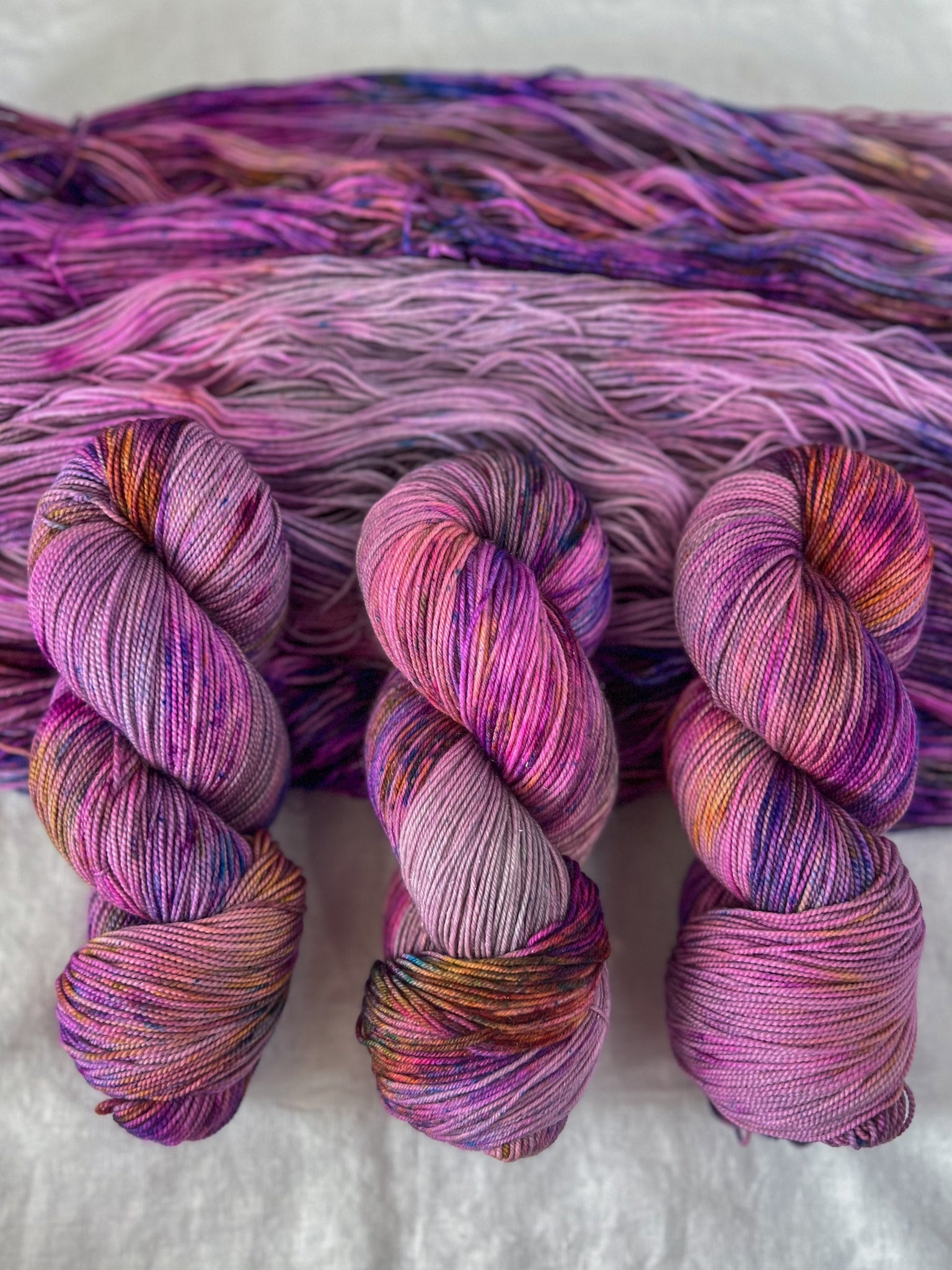 Subzero Sundown /// Pre-Order - Ruby and Roses Yarn - Hand Dyed Yarn