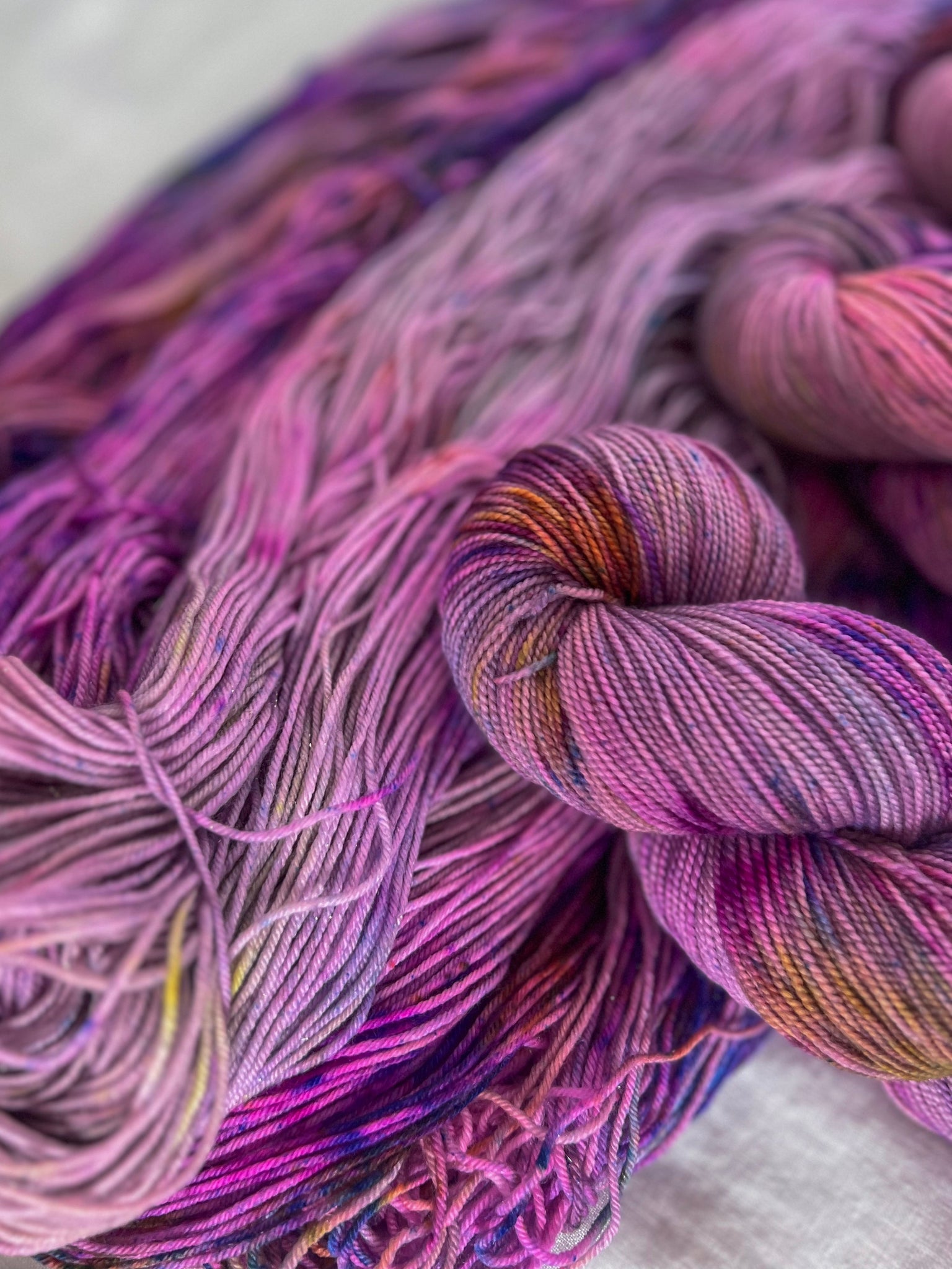 Subzero Sundown /// Pre-Order - Ruby and Roses Yarn - Hand Dyed Yarn