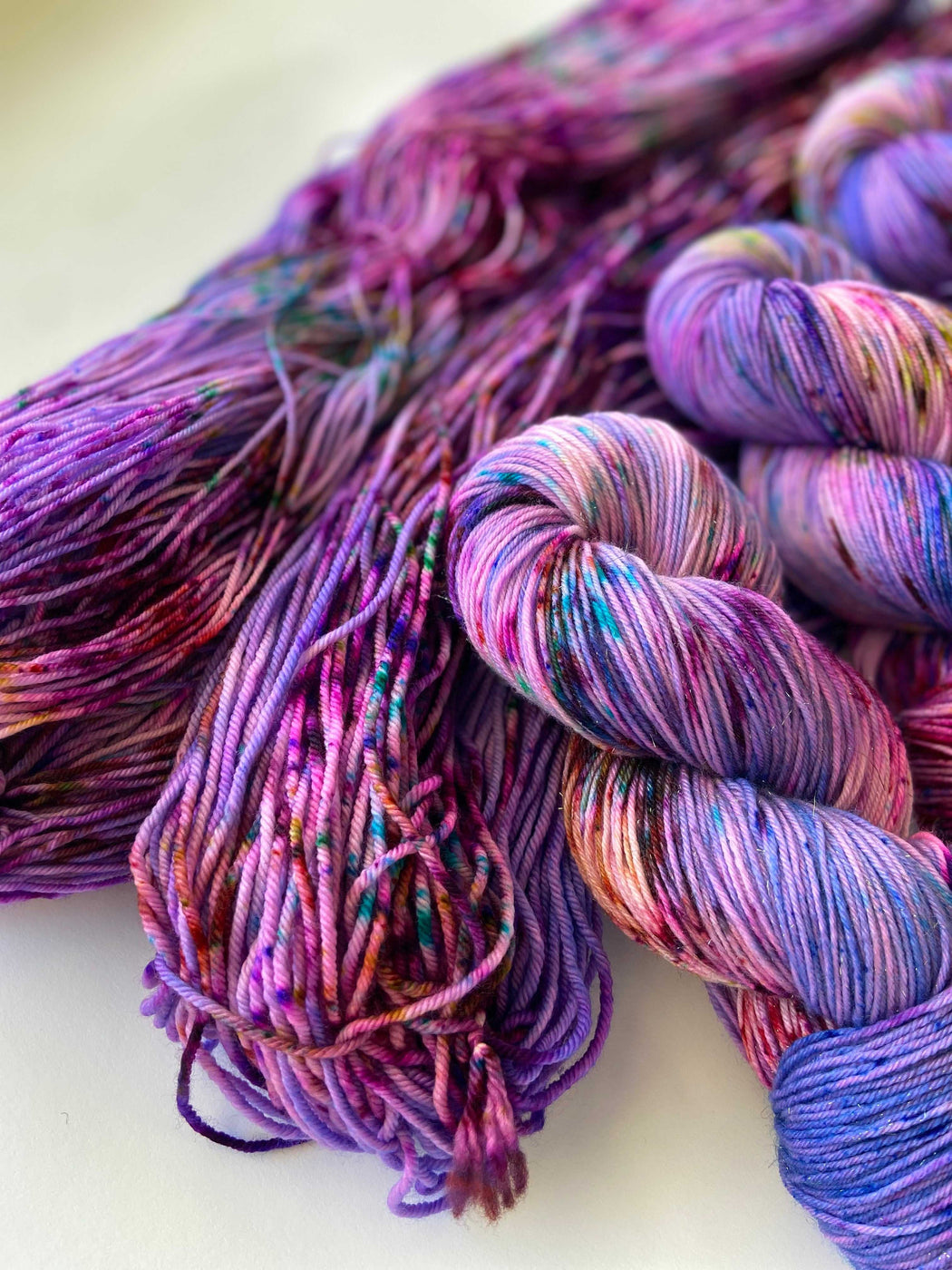 Summer Wind - Ruby and Roses Yarn - Hand Dyed Yarn