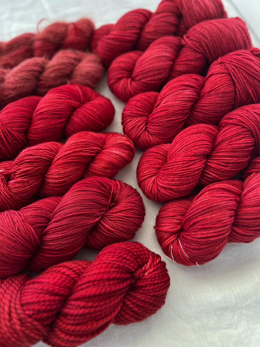 Terracotta - Ruby and Roses Yarn - Hand Dyed Yarn