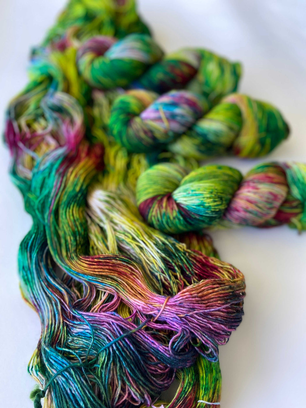 Unbreakable Vow - Ruby and Roses Yarn - Hand Dyed Yarn