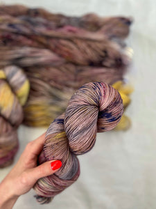 Warm and Toasty /// Pre-Order - Ruby and Roses Yarn - Hand Dyed Yarn