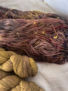 Warm and Toasty /// Pre-Order - Ruby and Roses Yarn - Hand Dyed Yarn