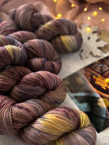 Warm and Toasty /// Pre-Order - Ruby and Roses Yarn - Hand Dyed Yarn