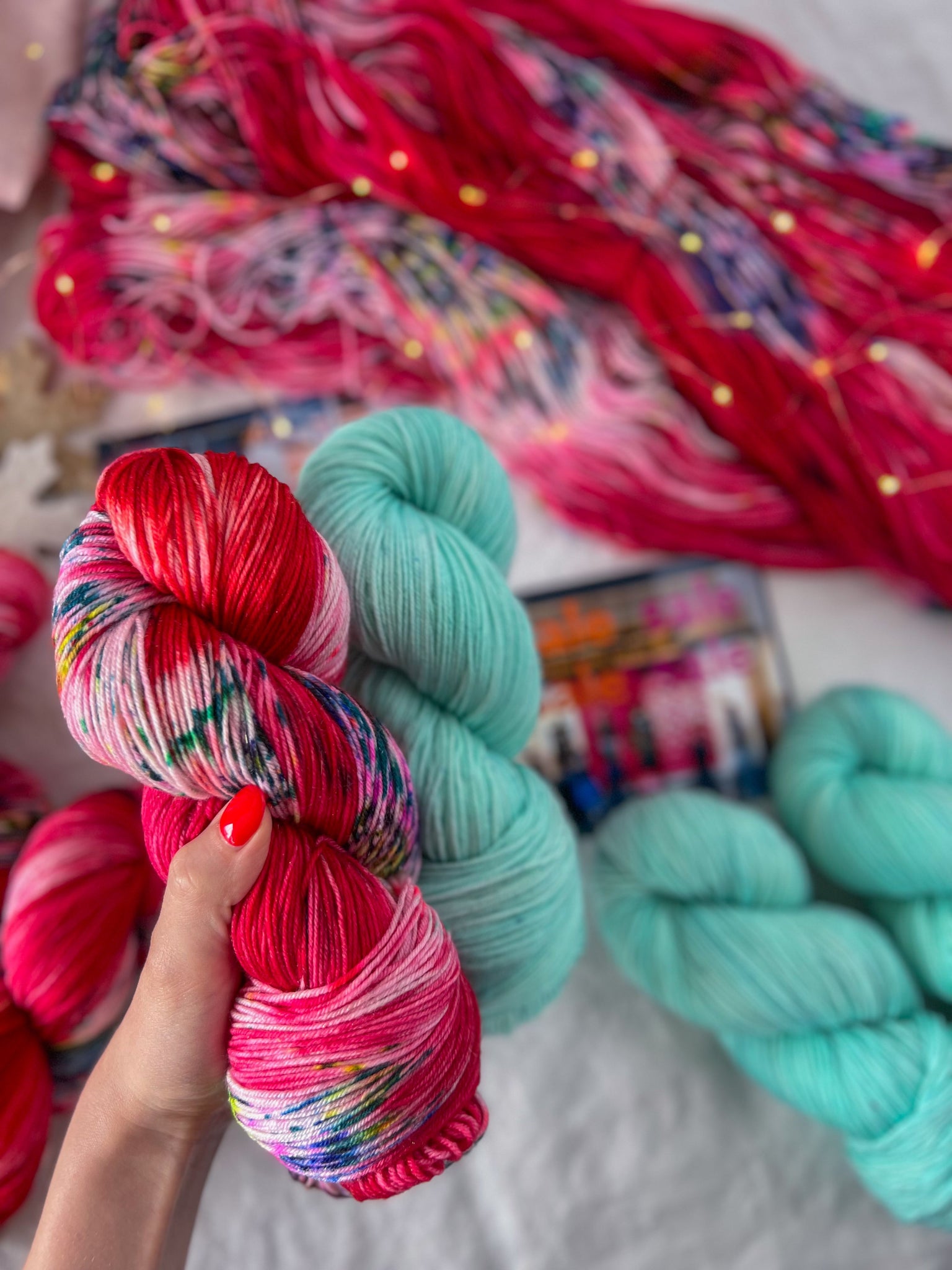 Window Shopping /// Pre-Order - Ruby and Roses Yarn - Hand Dyed Yarn