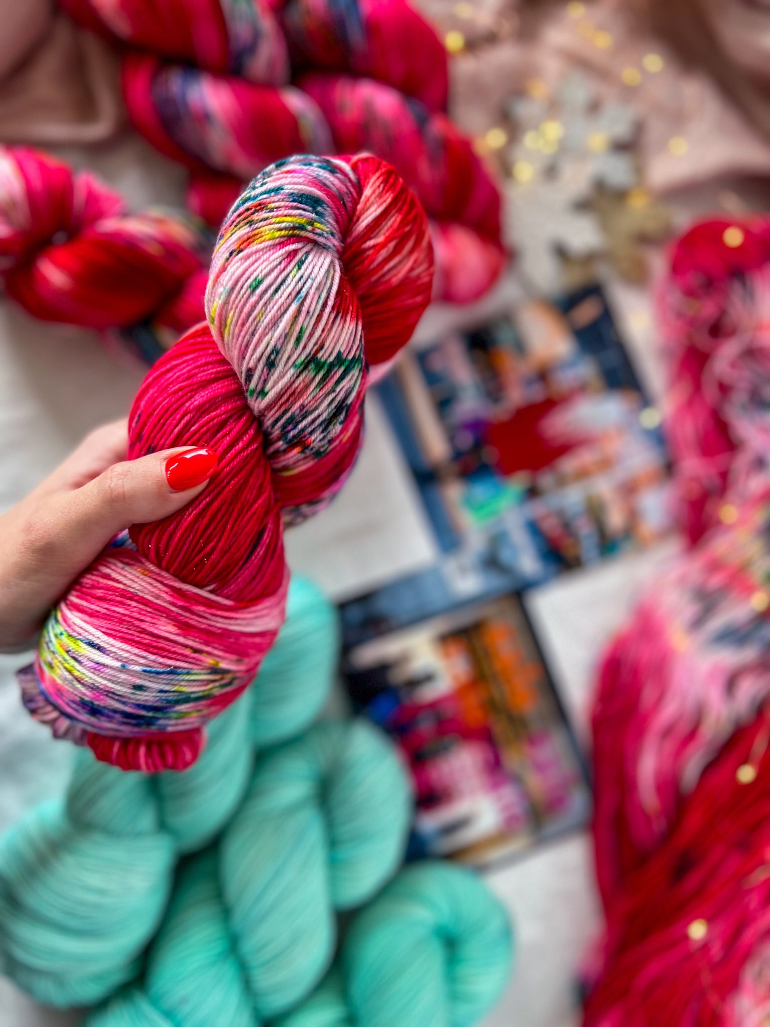 Window Shopping /// Pre-Order - Ruby and Roses Yarn - Hand Dyed Yarn