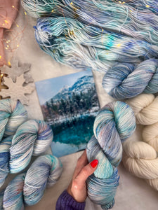 Winter Wonderland /// Pre-Order - Ruby and Roses Yarn - Hand Dyed Yarn