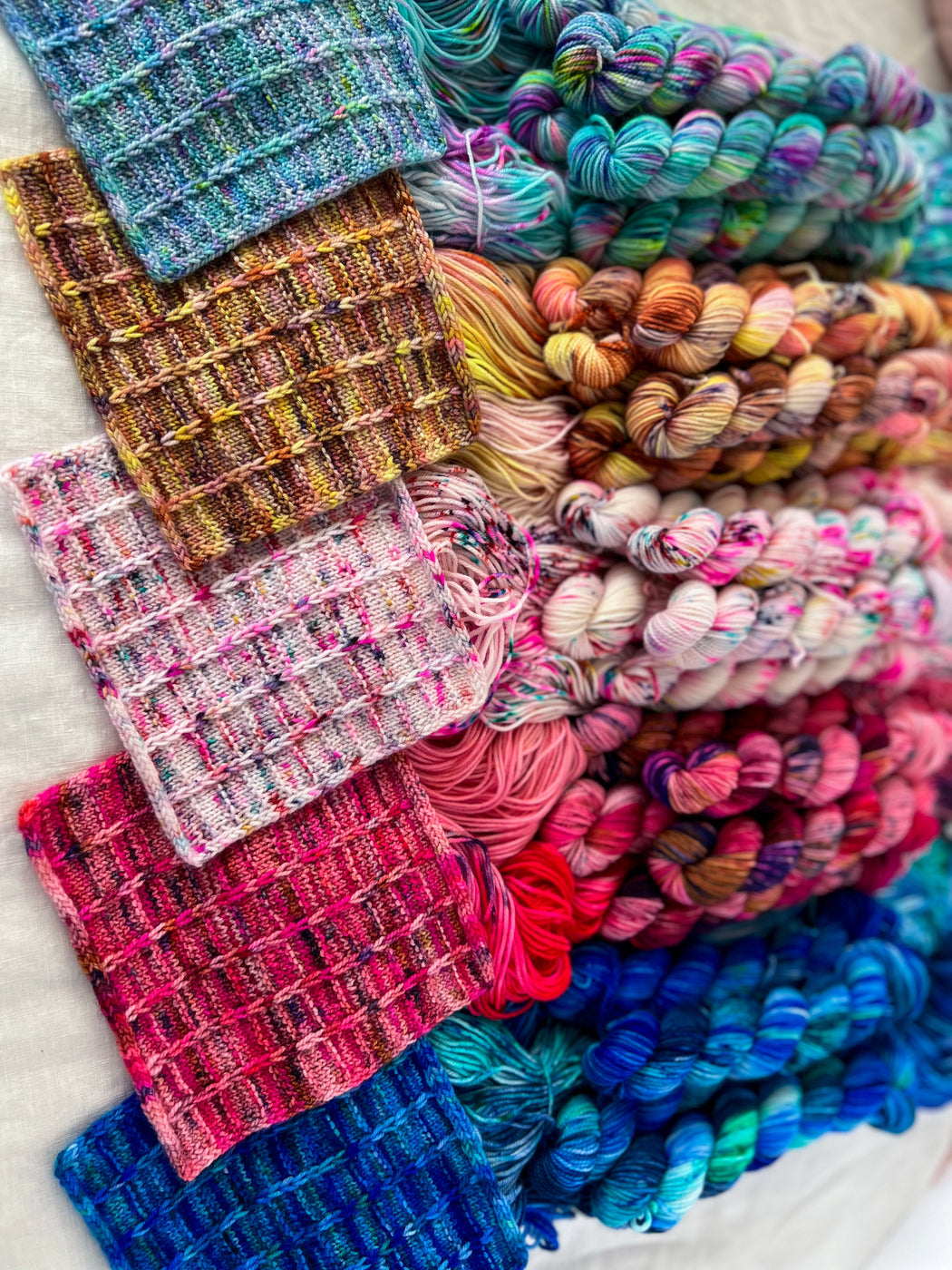 Yarn-ary Flight No. 1 - Ruby and Roses Yarn - Hand Dyed Yarn