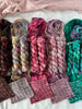 Yarn-ary Flight No. 2 - Ruby and Roses Yarn - Hand Dyed Yarn